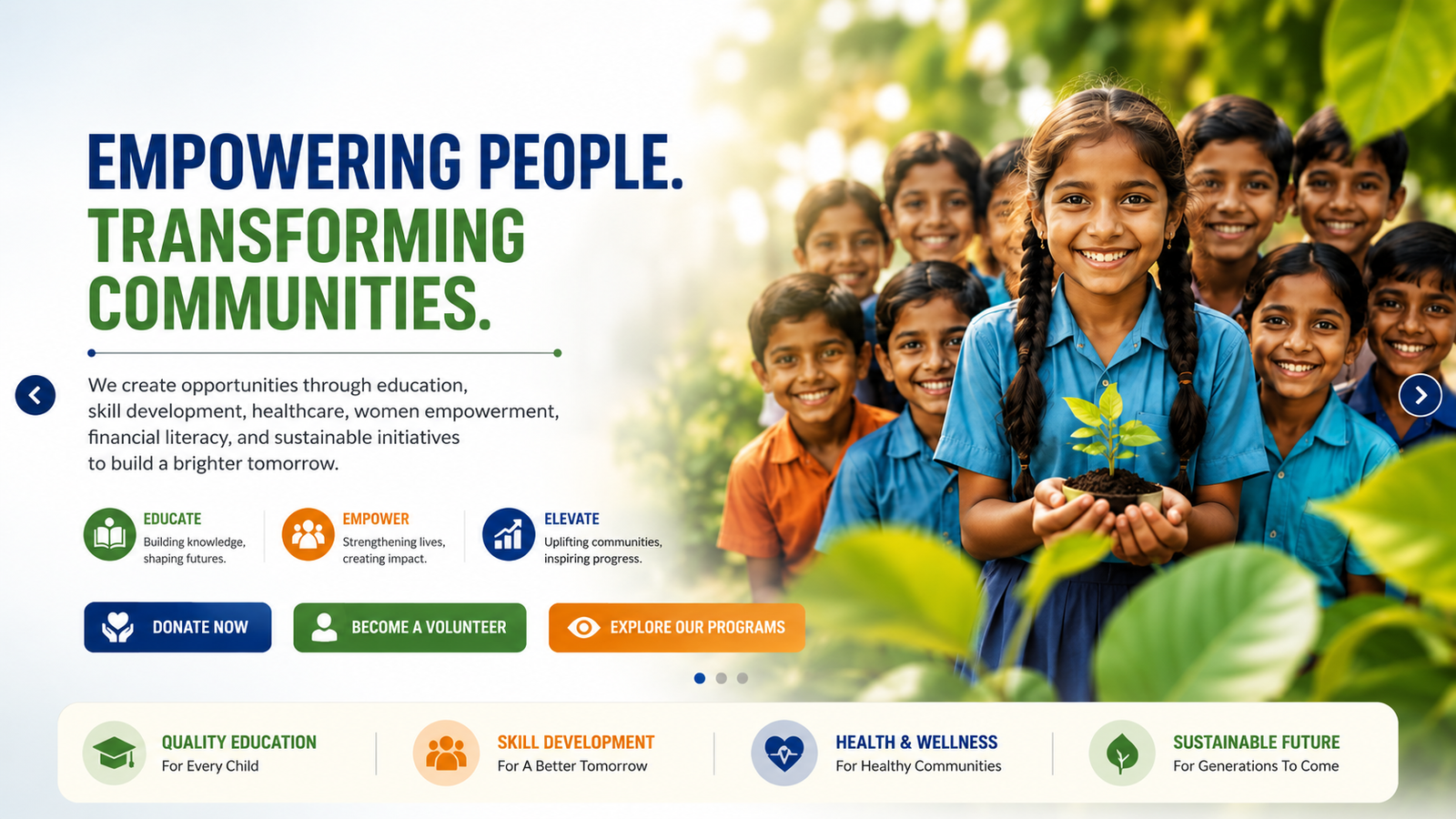 Empowering People. Transforming Communities.